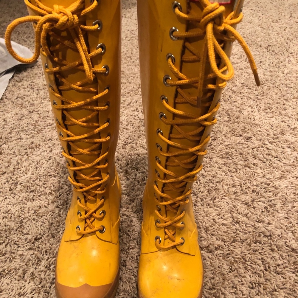 Hunter Boots Yellow Only - Picture 3 of 5